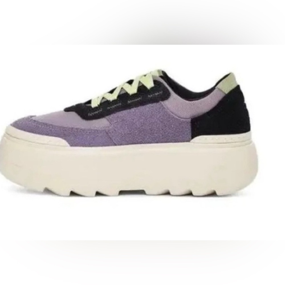 UGG Purple and Black Platform Sneakers